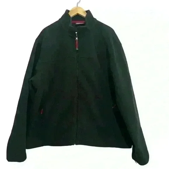 L.L. Bean 2 in 1 Wind/Water Resistance Shell and Zip Out Fleece Coat Men’s XXL